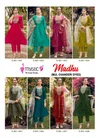 Madhu Vol 1 By Mystic 9 Mul Chanderi Kurti With Bottom Dupatta